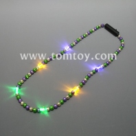 flashing mardi gras necklace tm02785