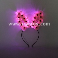 led bunny ear daisy headband tm02669