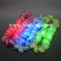 led flashing hawaiian lei garland tm00611