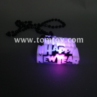 led happy new year necklace tm00073