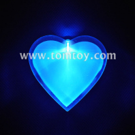 led heart shaped badge tm09607