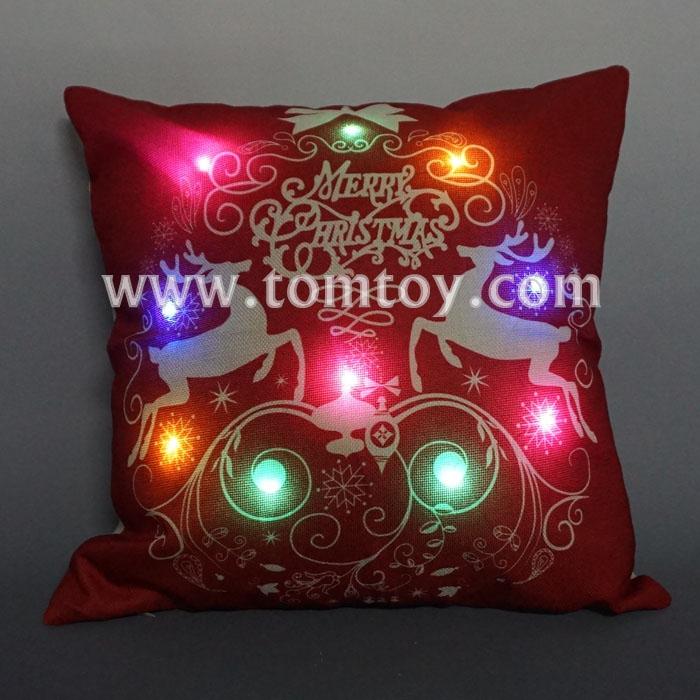 led christmas cushions