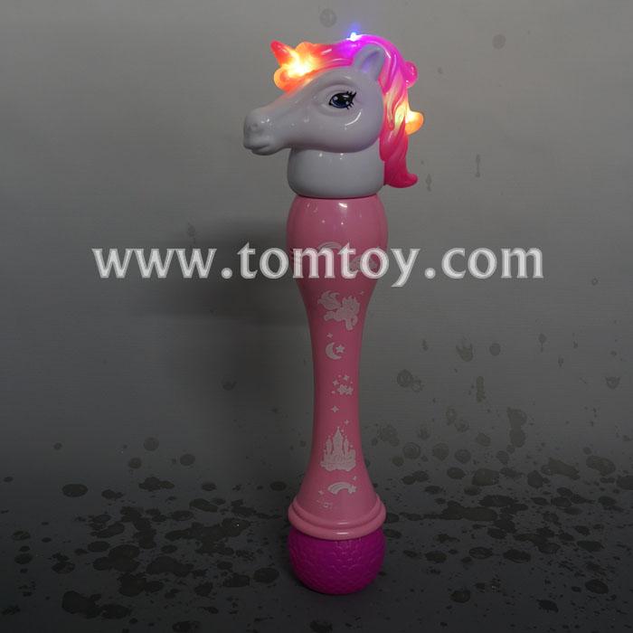 Light Up Unicorn Bubble WandTomtoy