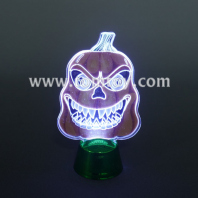 led jack-o-lantern night light tm09651